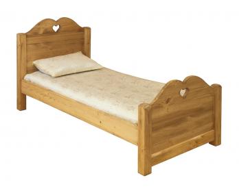 Кровать из массива сосны  (LCOEUR 90) (Pin Magic)Pin Magic Кровать из массива сосны  (LCOEUR 90)